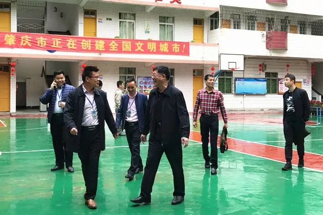广东省供销社领导到我校指导工作