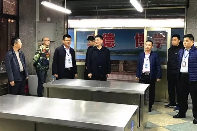 广东省供销社领导到我校指导工作