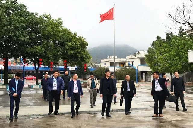 广东省供销社领导到我校指导工作